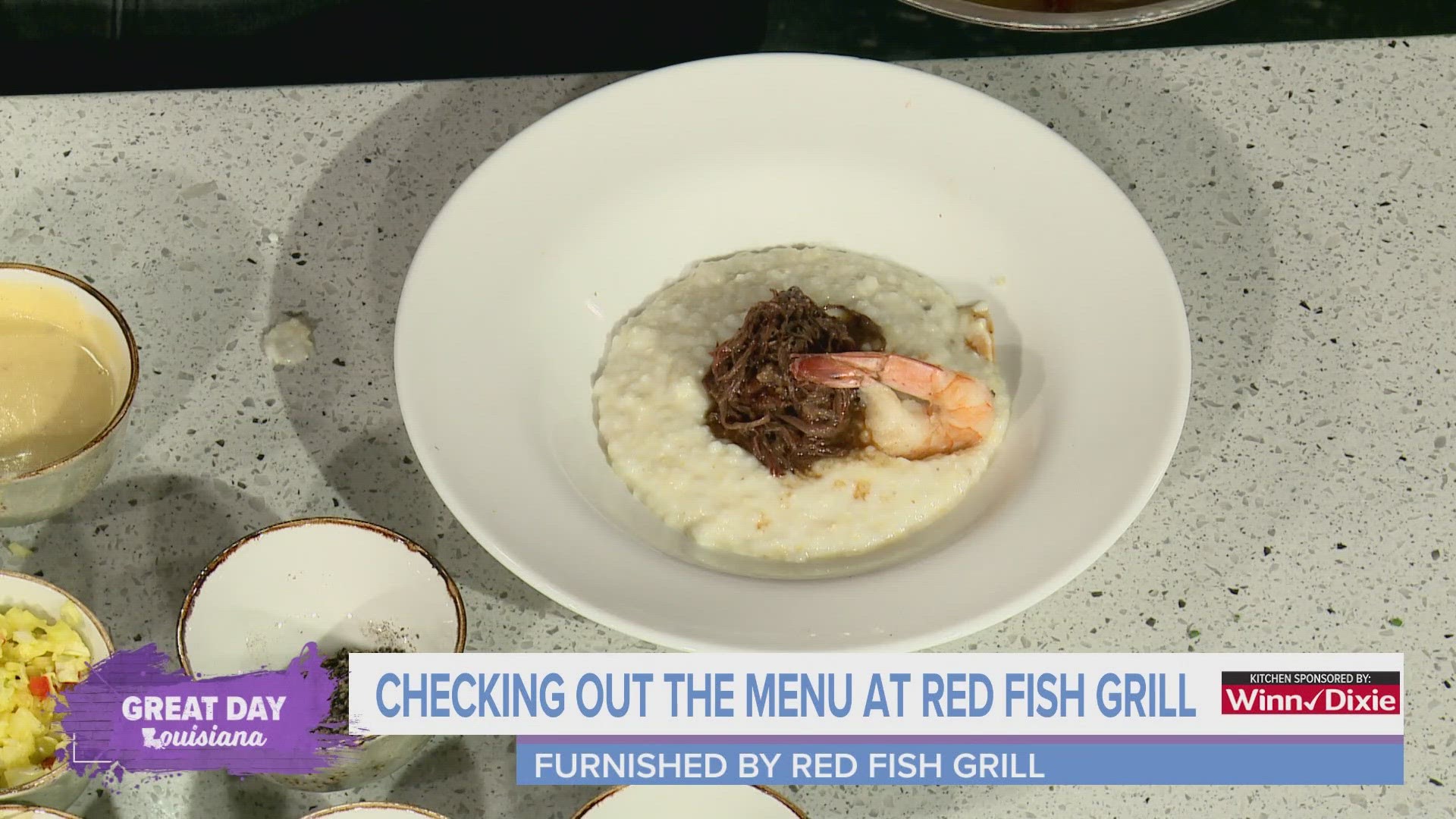 Red Fish Grill shares a special dish from their menu.