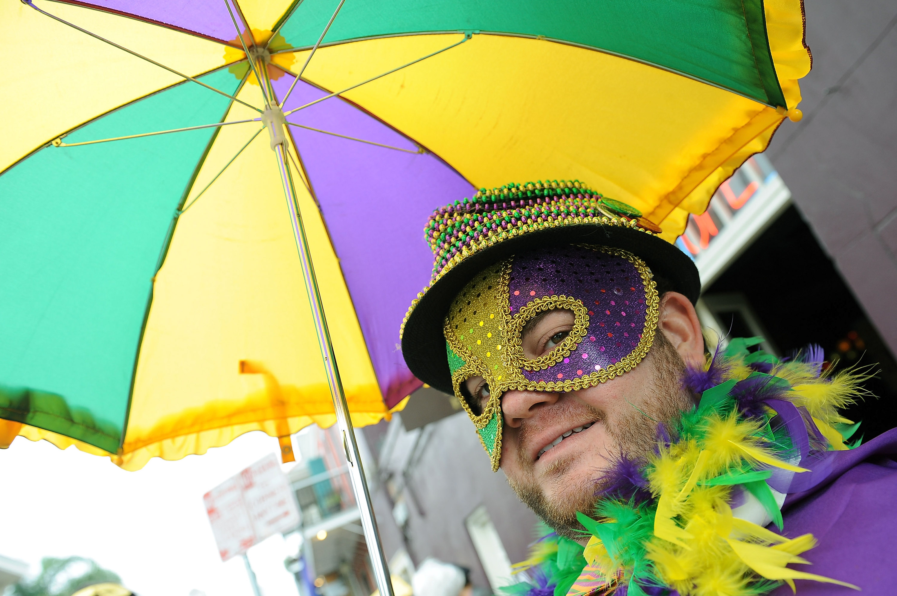 why mardi gras colors