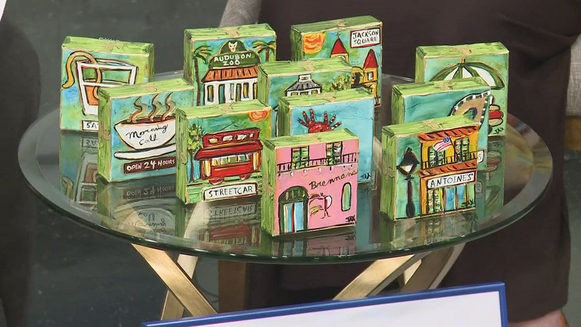 Meet local artist Jax Frey, the record holder for most original acrylic paintings on canvas thanks to her "little views" mini paintings.