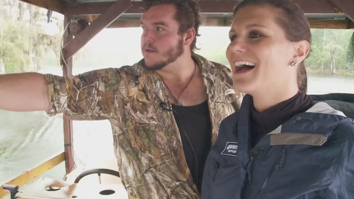 Leslie Spoon takes you on Zam's Swamp Tour with the King of the Bayou