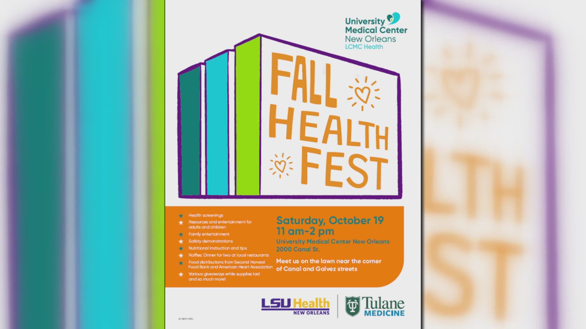 This event will feature a variety of resources and information for both adults and children, as well as entertainment and demonstrations to promote health.