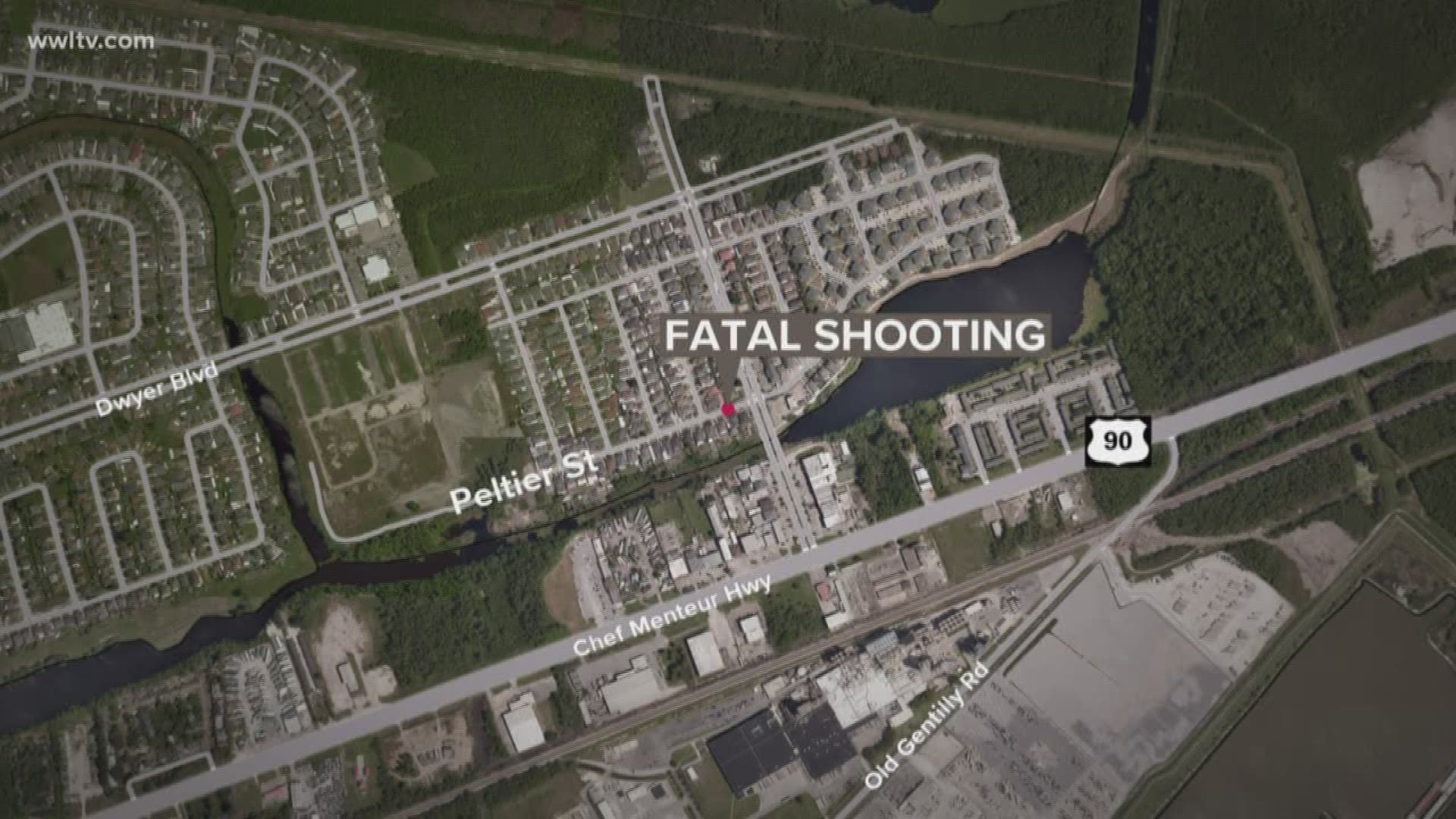 Police opened the homicide investigation into the shooting and were on the scene in New Orleans East Friday night.