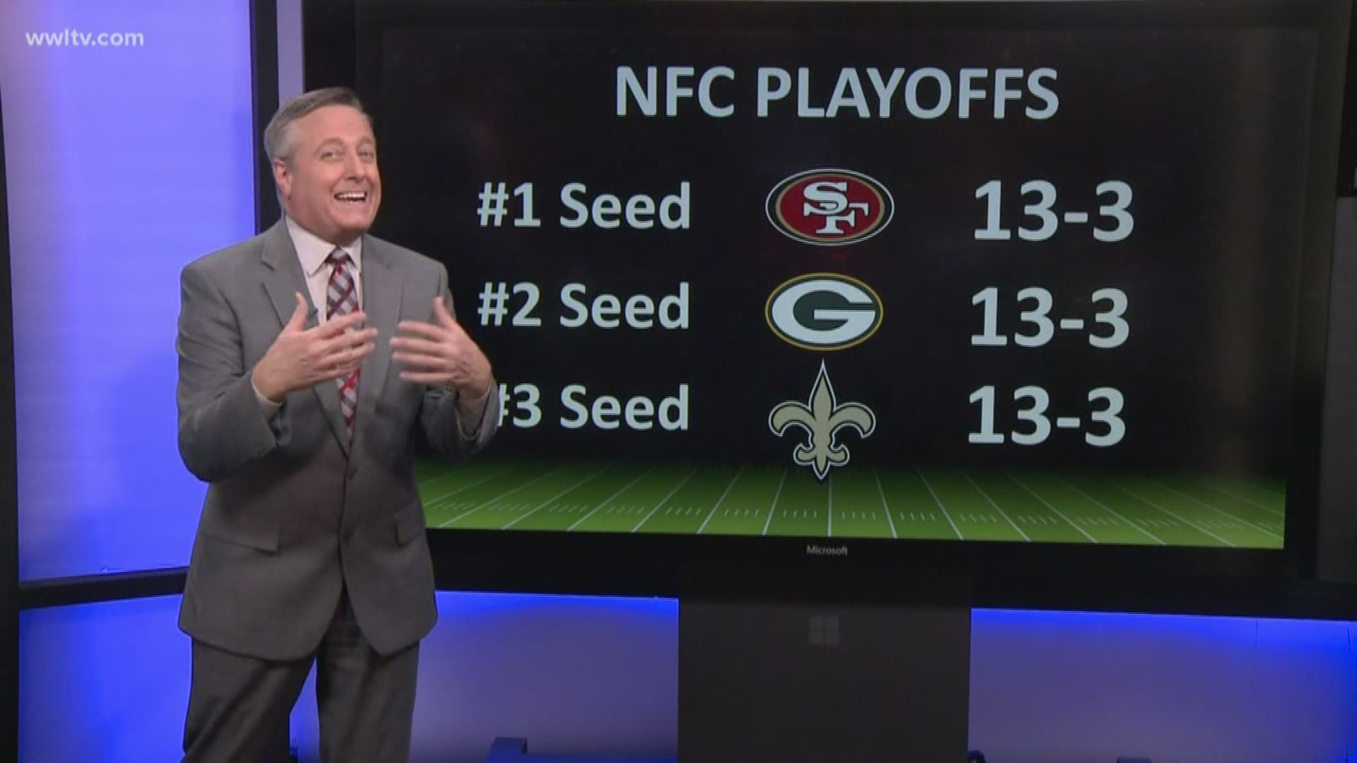 No first-round playoff bye but Saints could host NFC championship