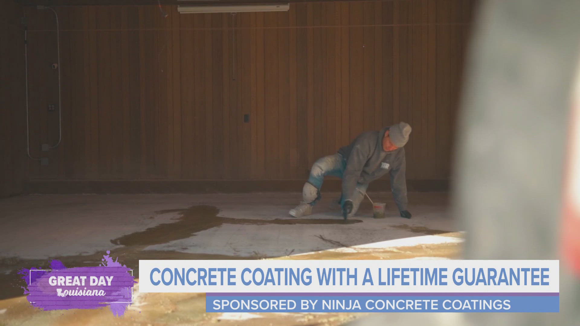 Learn more about the different process that Ninja Concrete Coatings use and their lifetime guarantee.