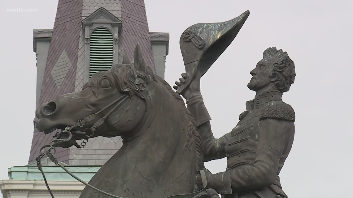 Take Em Down NOLA pushing to remove Andrew Jackson statue in ...