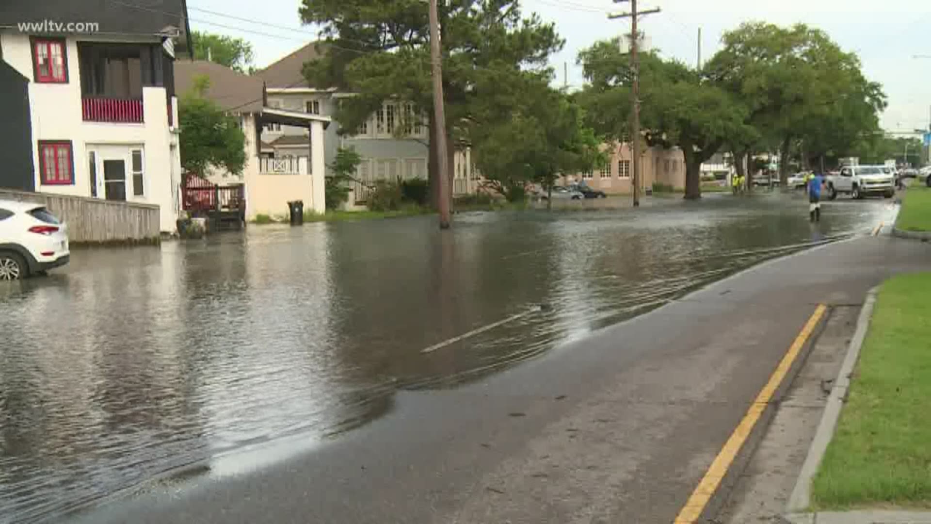 "The priority in this city has to be infrastructure, it's the foundation in which we live on," Mayor LaToya Cantrell said.