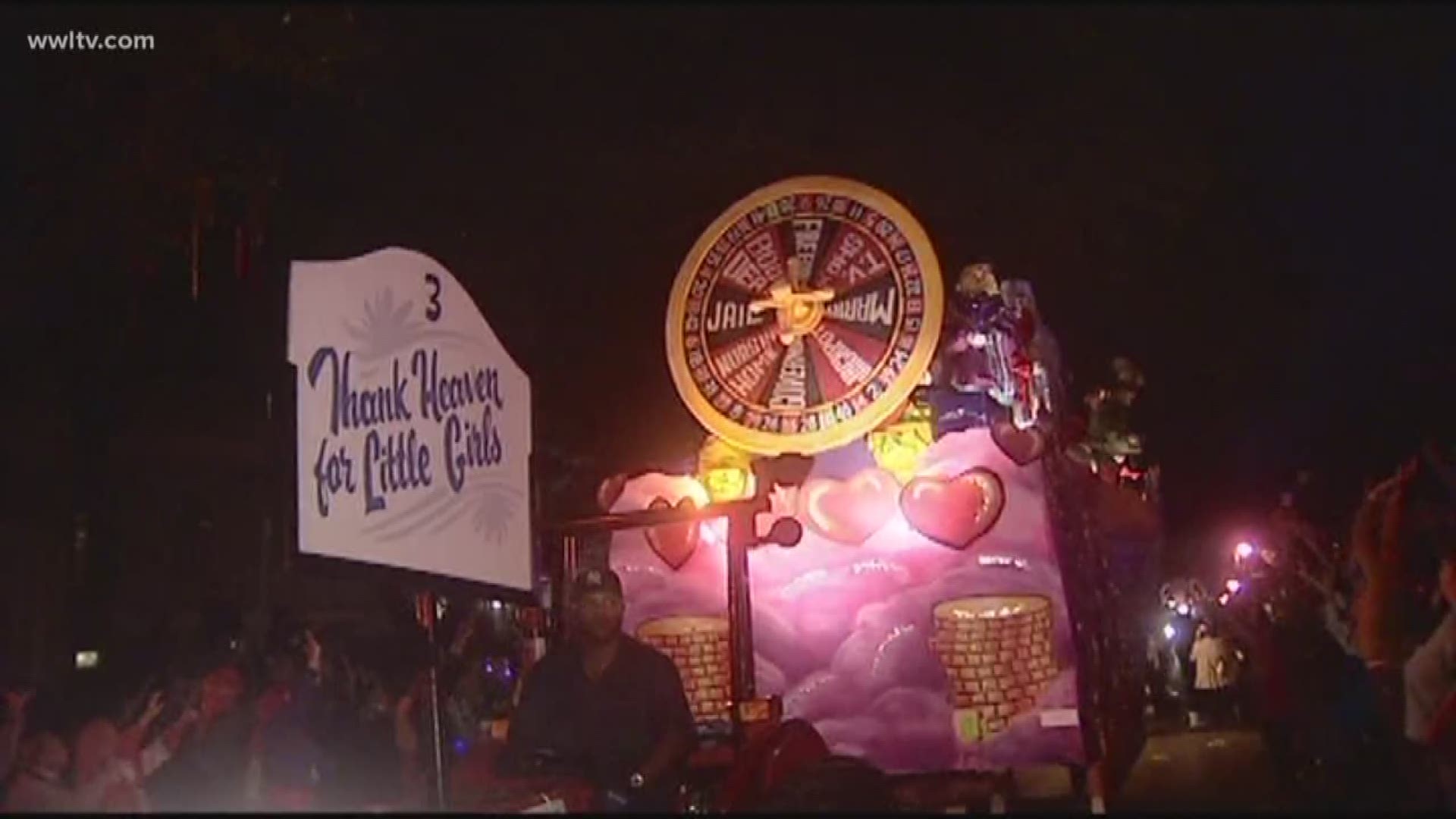 If there is one thing Mardi Gras in New Orleans is about, it's making fun of a bad situation.