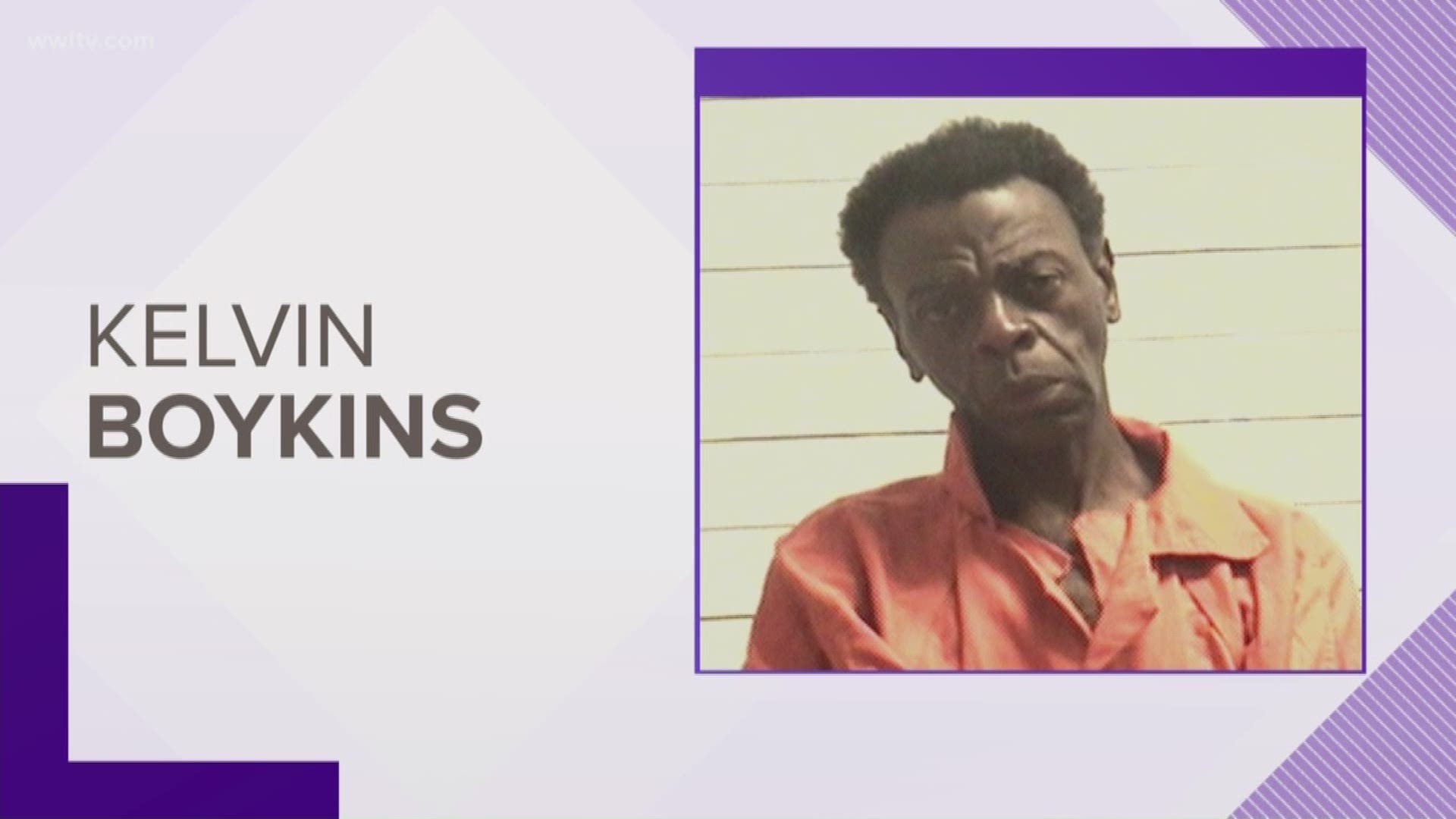 Kelvin Boykins, 49, is accused of stabbing two people, one fatally, in August.
