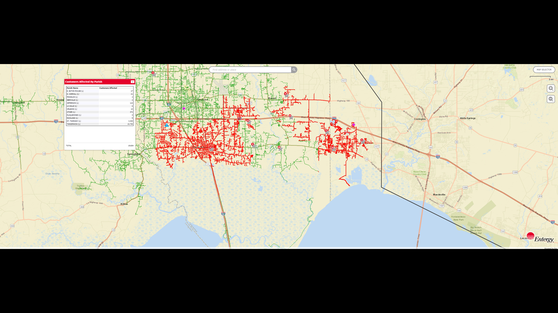 Power returns to the Northshore, Cleco and Entergy officials say