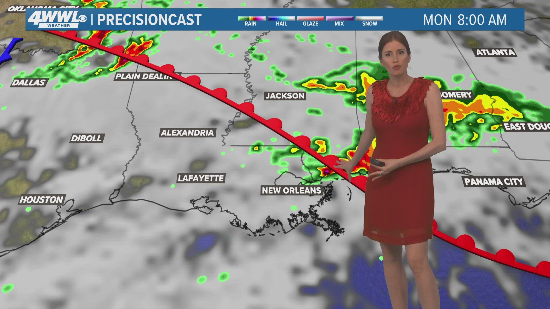 Meteorologist Alexandra Cranford has the forecast at 5:30 p.m. on Sunday, May 12, 2024.