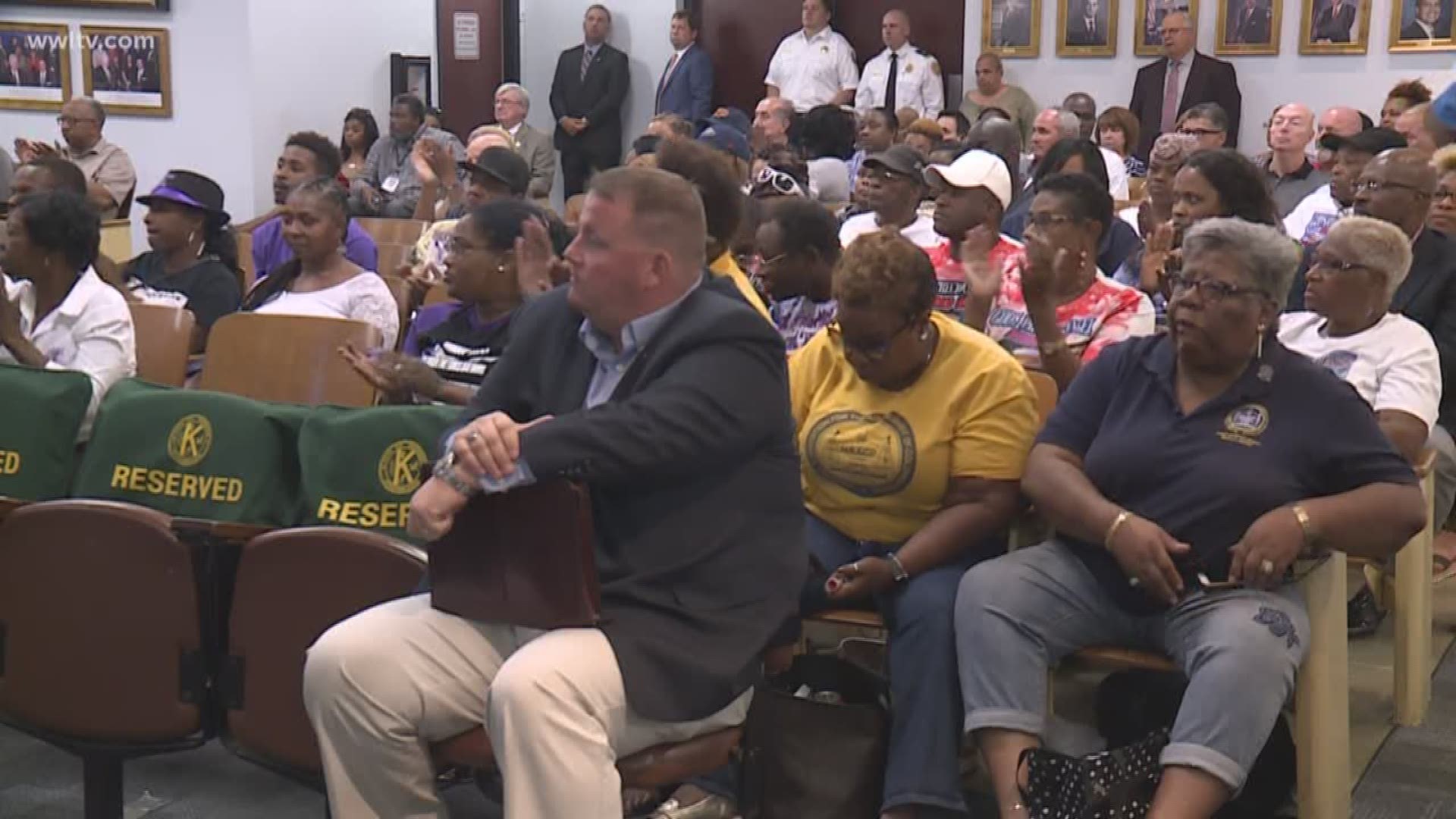 Families of those killed by police are speaking out and hoping to create change tonight. They held a peaceful sit-in at Kenner's city council meeting this evening.