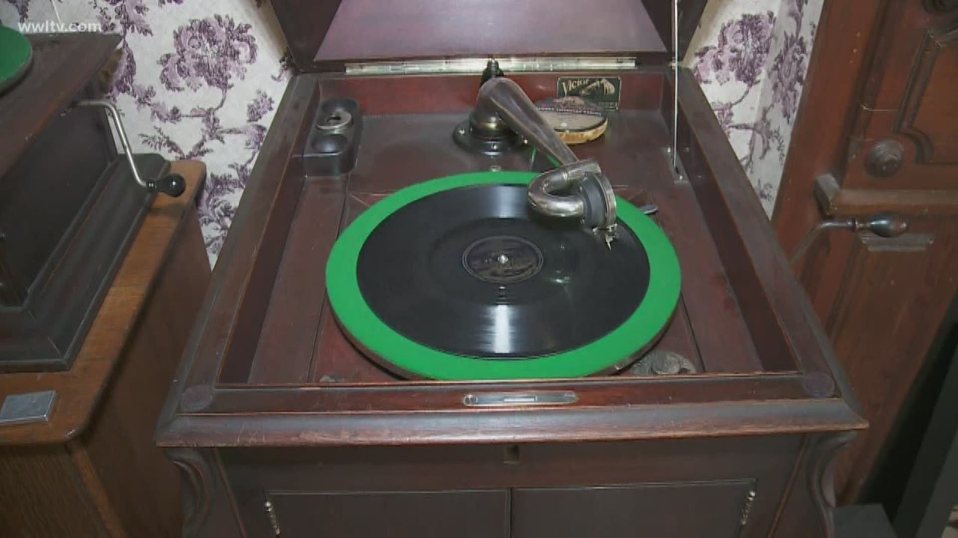 "This music playing device that was made before the US entered World War I is still perfectly functional (Music) with a minimum amount of maintenance," John McCusker said.