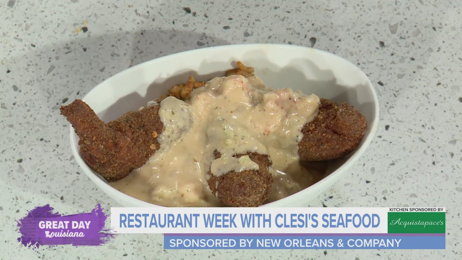 Clesi's Seafood is in our Acquistapace's Kitchen to give us a taste of the deals on their Restaurant Week menu!