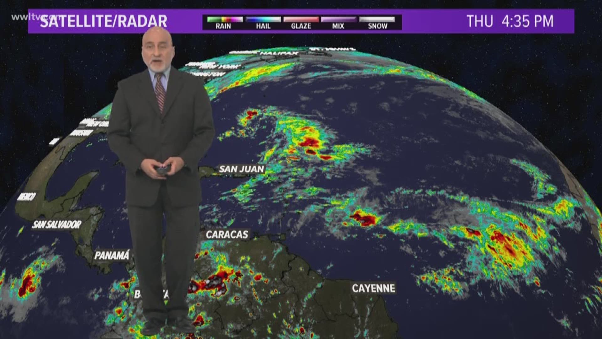 Chief Meteorologist Carl Arredondo and the 6pm Thursday Tropical Update