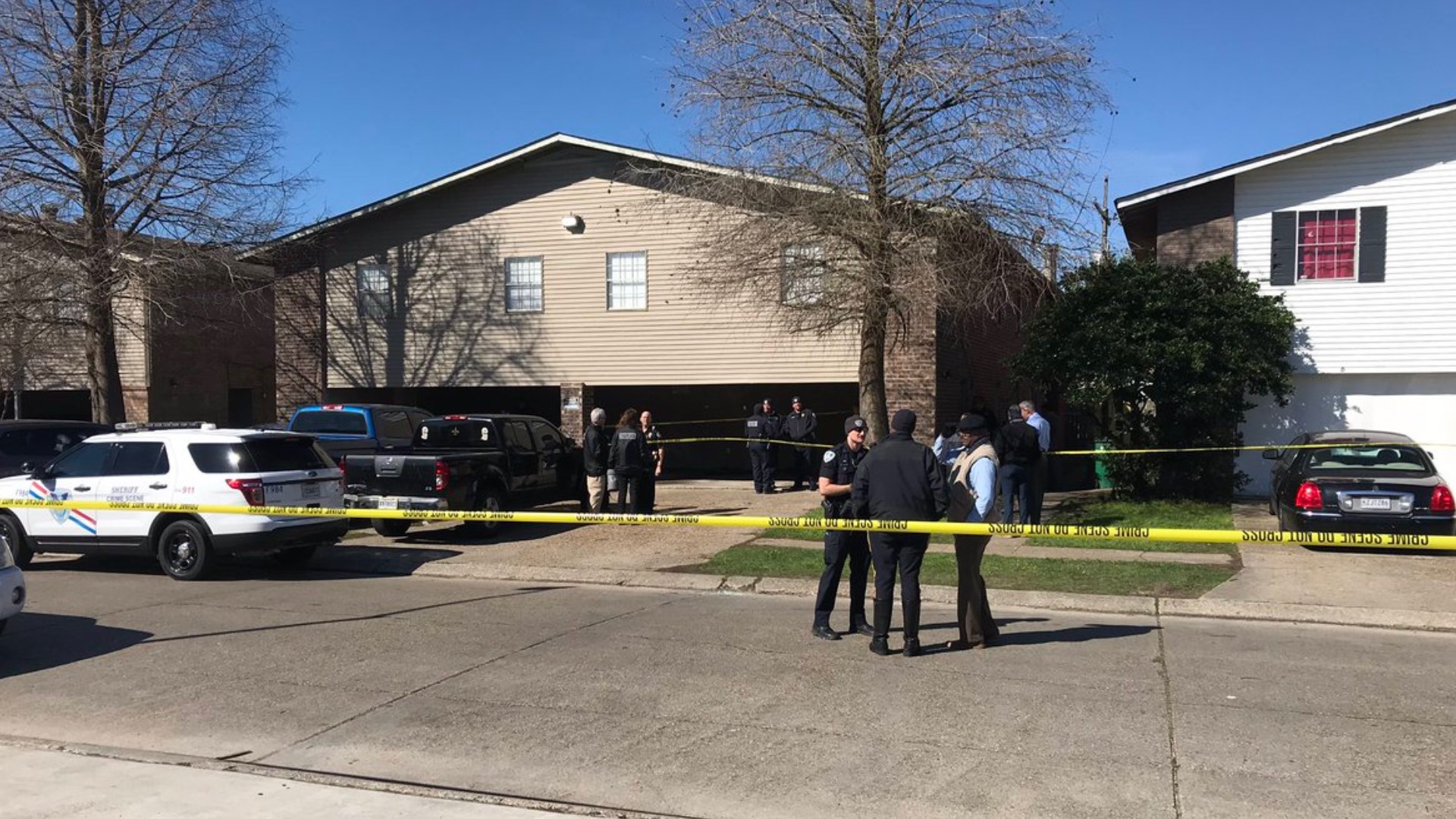 The Jefferson Parish Sheriff's Office says three people are dead, including two children, after a murder in Terrytown Wednesday morning.