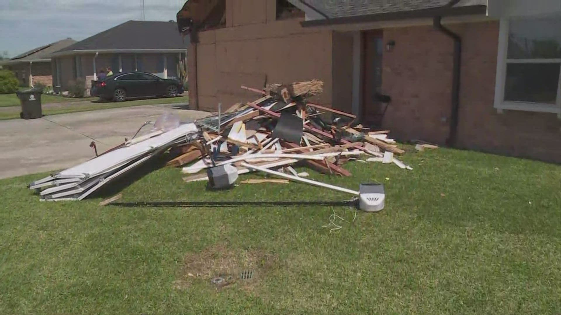 Fed Ex Driver Crashed Into A Home In Houma