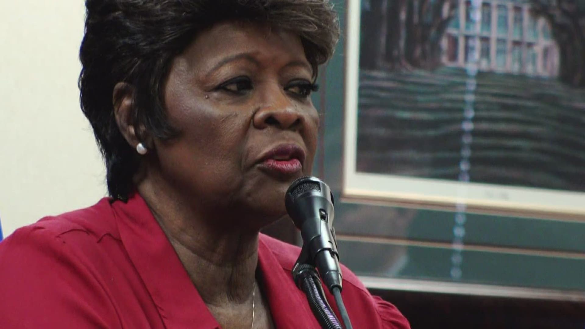 You've seen Irma Thomas performing on stage for decades, but today federal agents from across Louisiana saw another kind of performance from her.