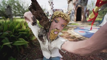 On The Road: Chauvin Sculpture Garden damaged by Hurricane Ida