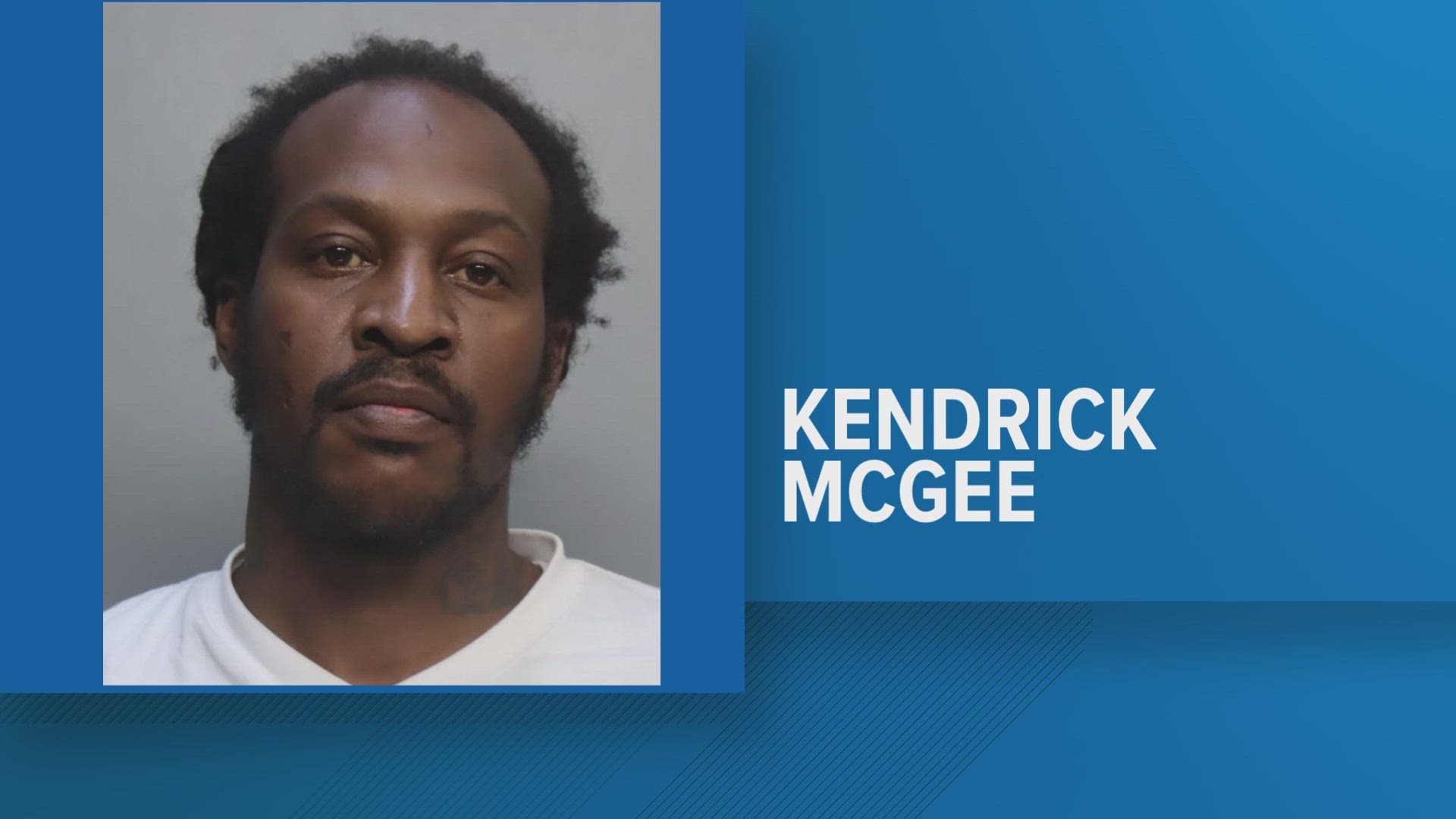 Kendrick McGee is accused of killing a 28-year-old man on Canal Street in November 2023.