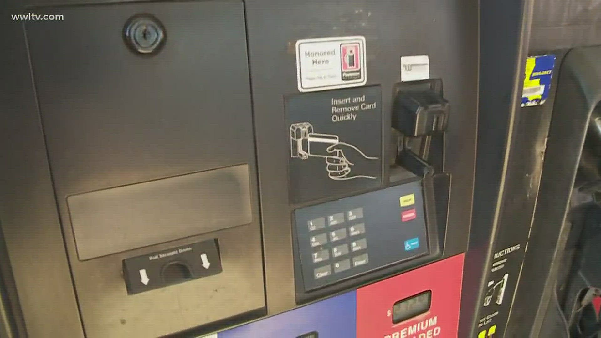Two skimming devices were found at a very busy gas station this past weekend.