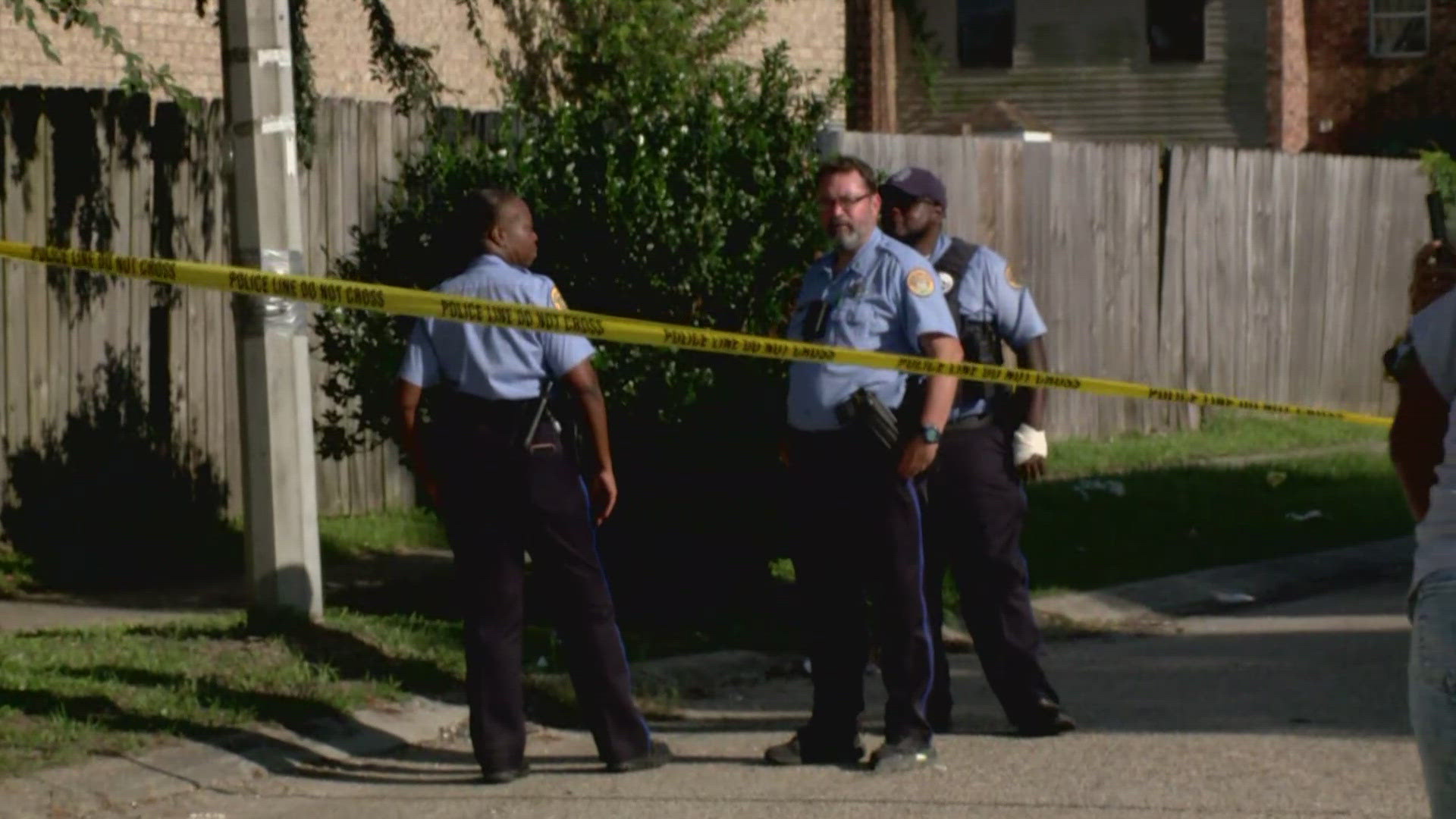 A man and woman were fatally shot in Pines Village Sunday afternoon. A 31-year-old man is in critical condition, NOPD said.