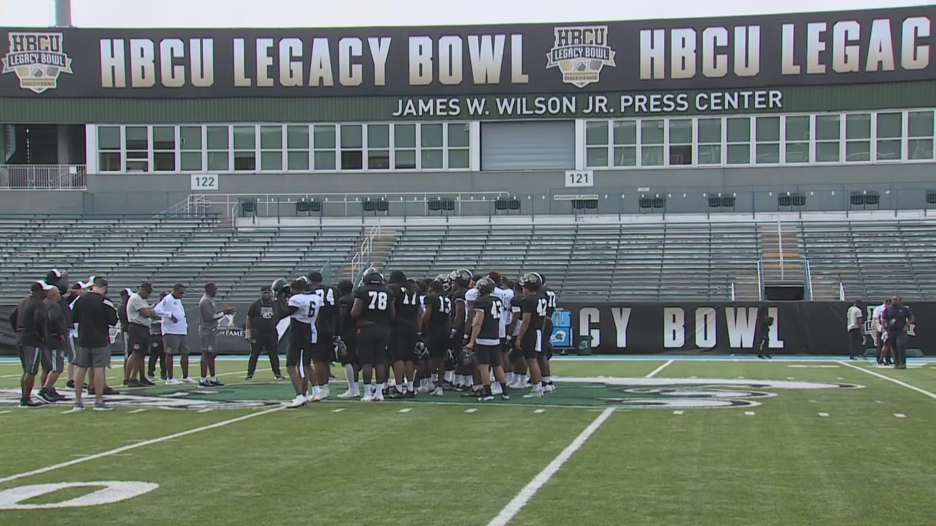 The Legacy Bowl is a post-season all-star game that brings the best players from HBCUs around the country onto one field.