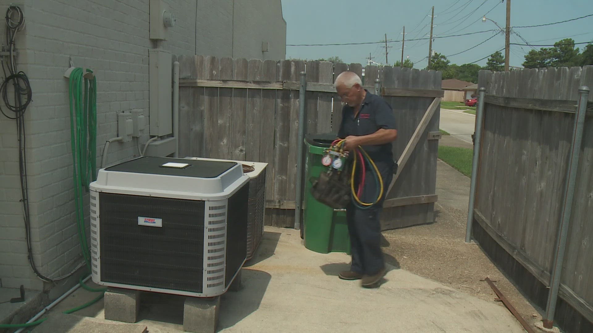 Air conditioning repairmen are working overtime. Some of them say, hey, your home won't get to 72 degrees in this heat, no matter how low you set it.