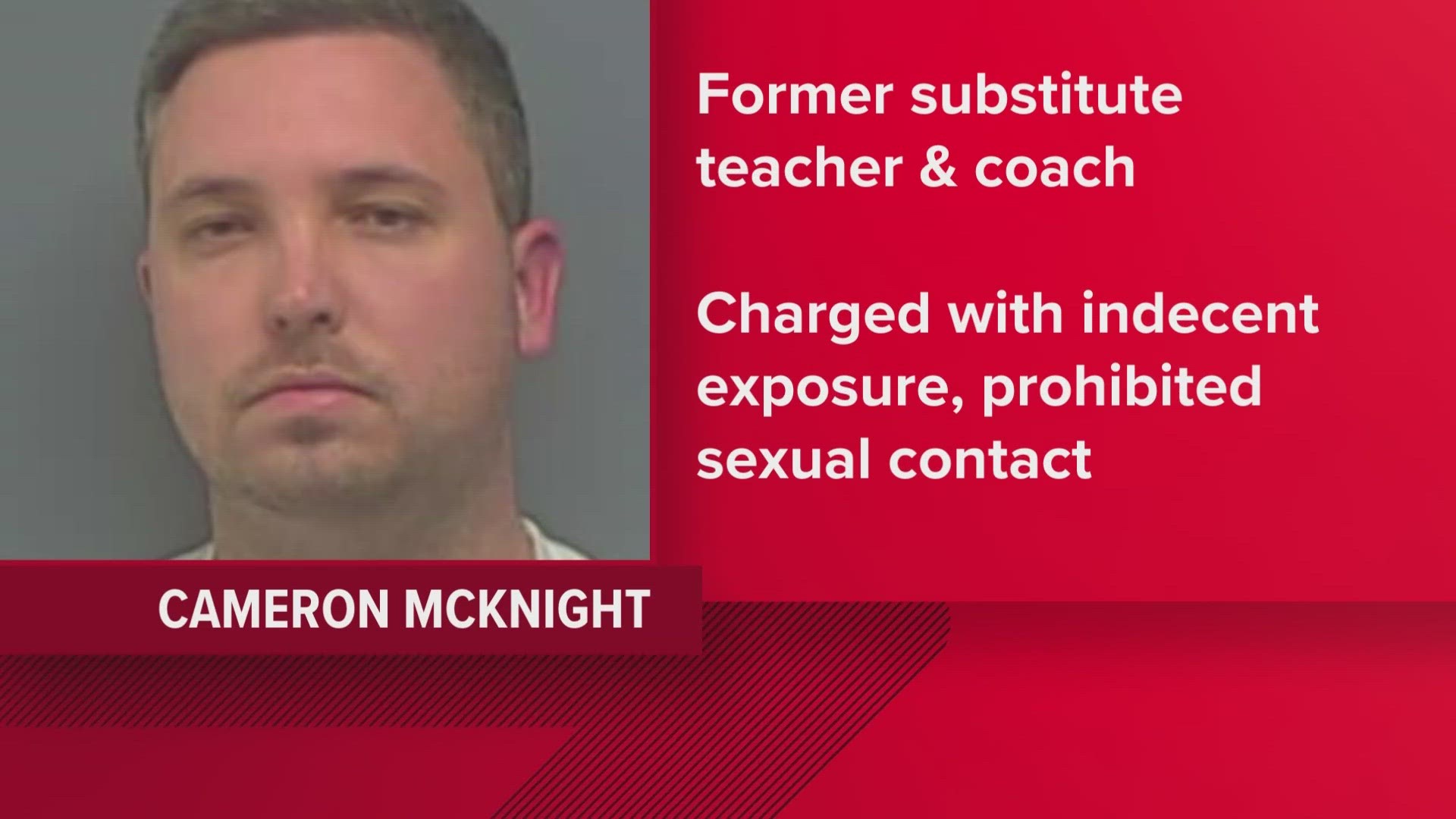 At the time of the complaint, deputies said McKnight was no longer employed at any school within Tangipahoa Parish.