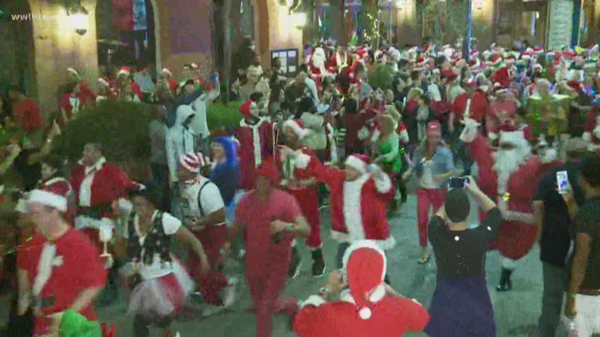 Grab your red suit and reindeer and join the  Mayor of the North Pole Bob Dauterive at the 9th Annual Running of the Santas.