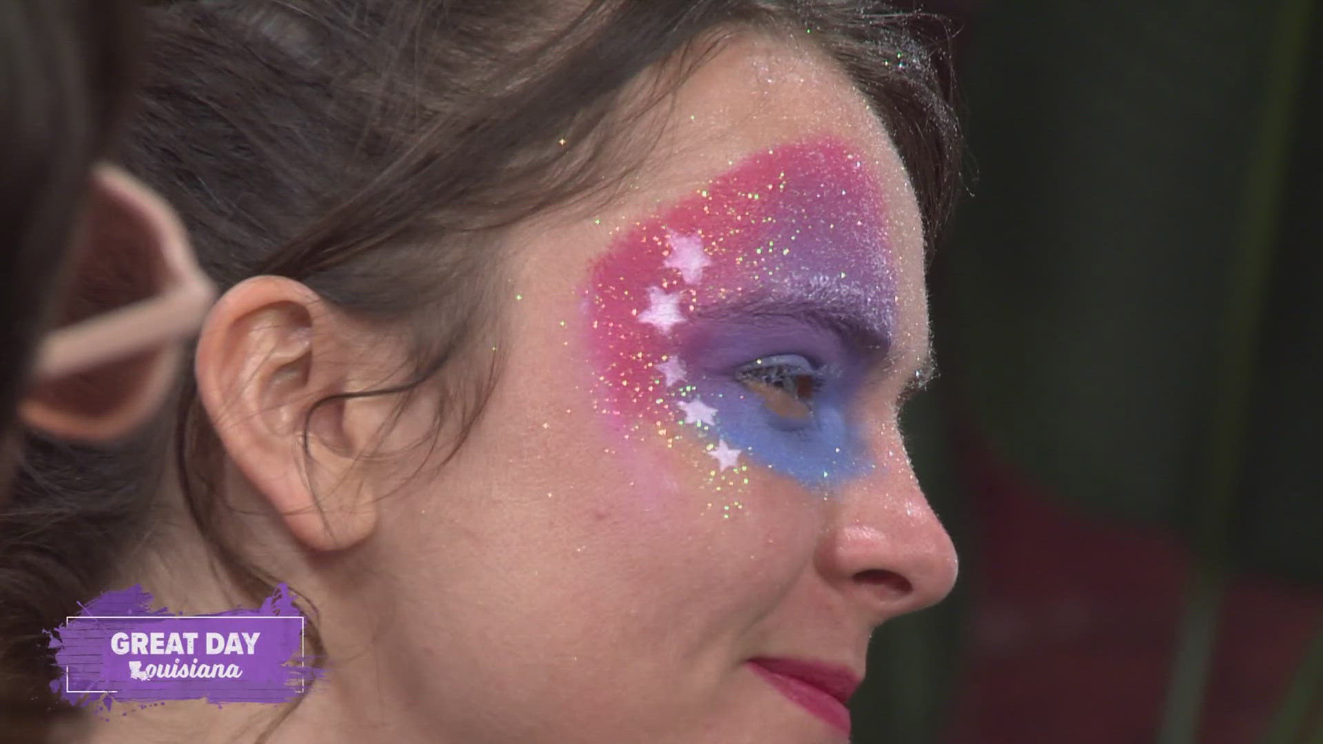 Crescent City Face and Body Paint shared some easy designs you can do at your next Independence day cookout party! 
