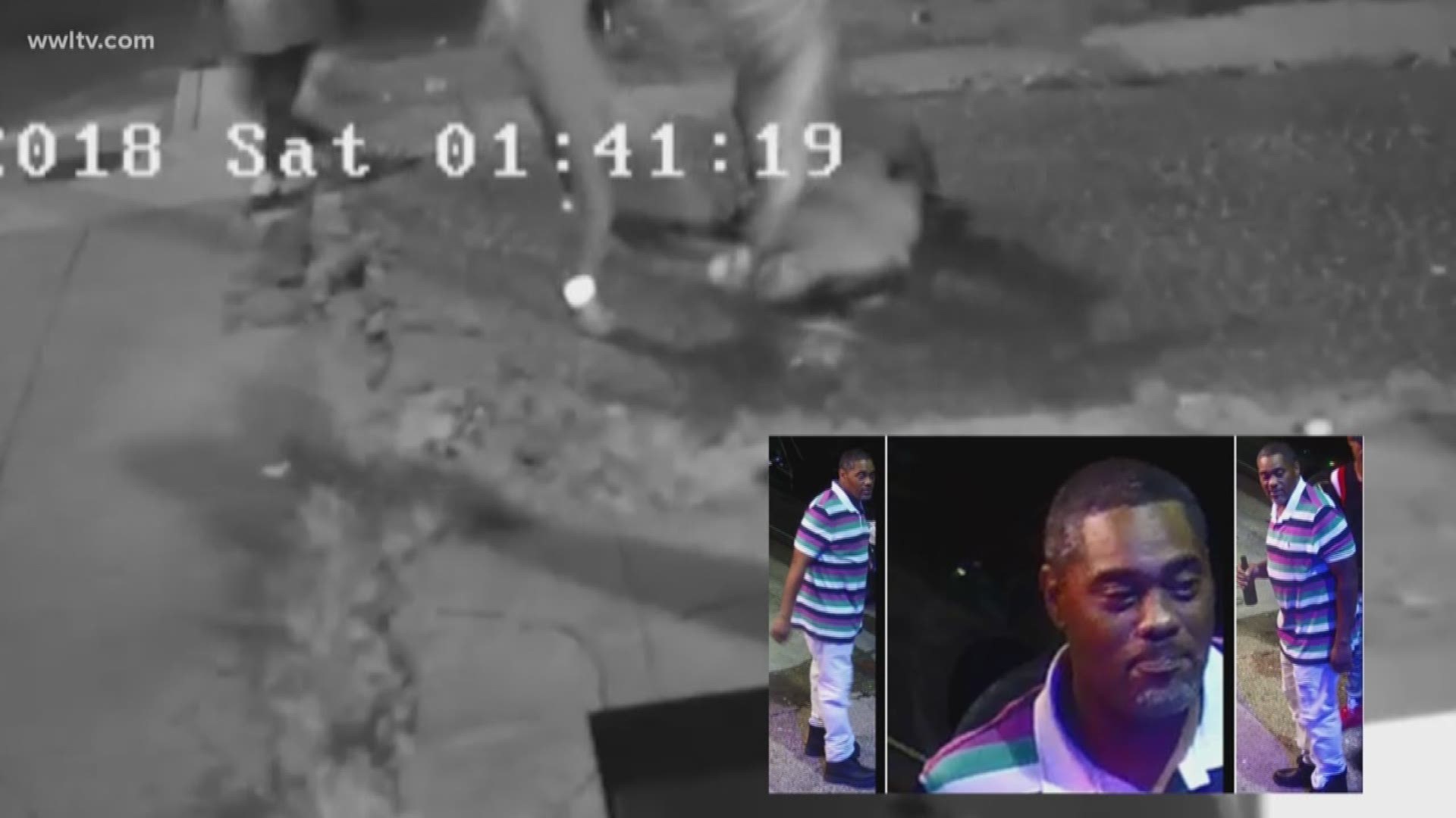 Even though surveillance video shows a clear picture of one of the suspects' faces, police say that after the incident the victim would not talk to police.