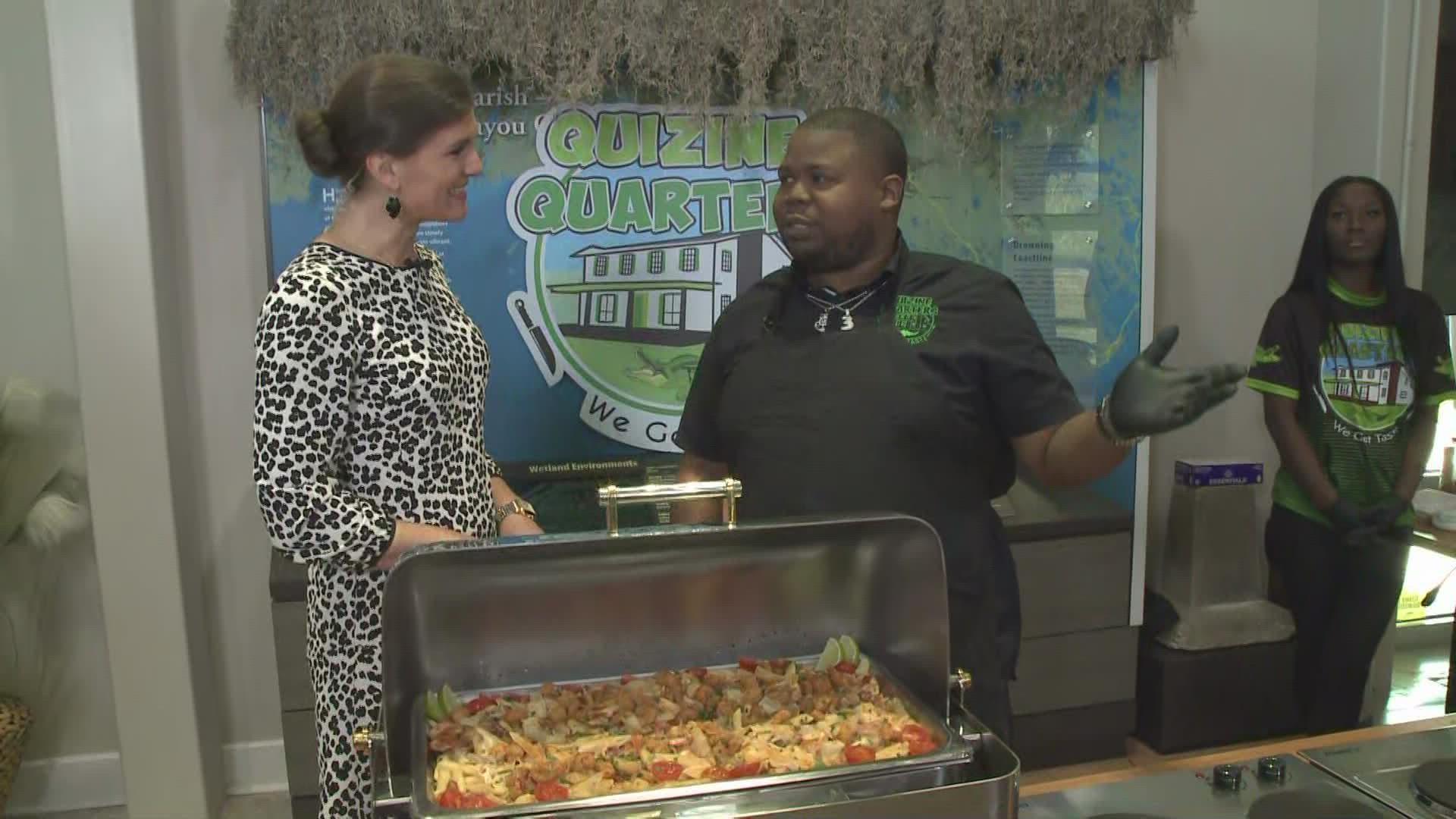 Chef KJ discusses the Bayou Country Crawfish Trail on Eyewitness Morning News.