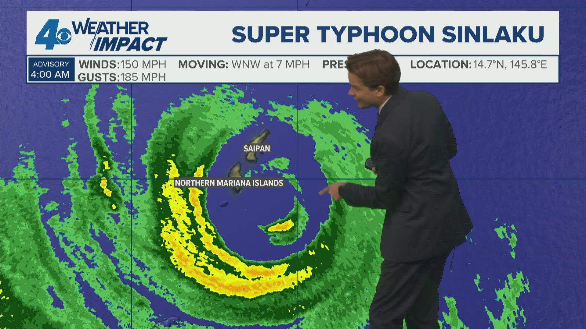 Super Typhoon Sinlaku impacting U.S. islands | wwltv.com