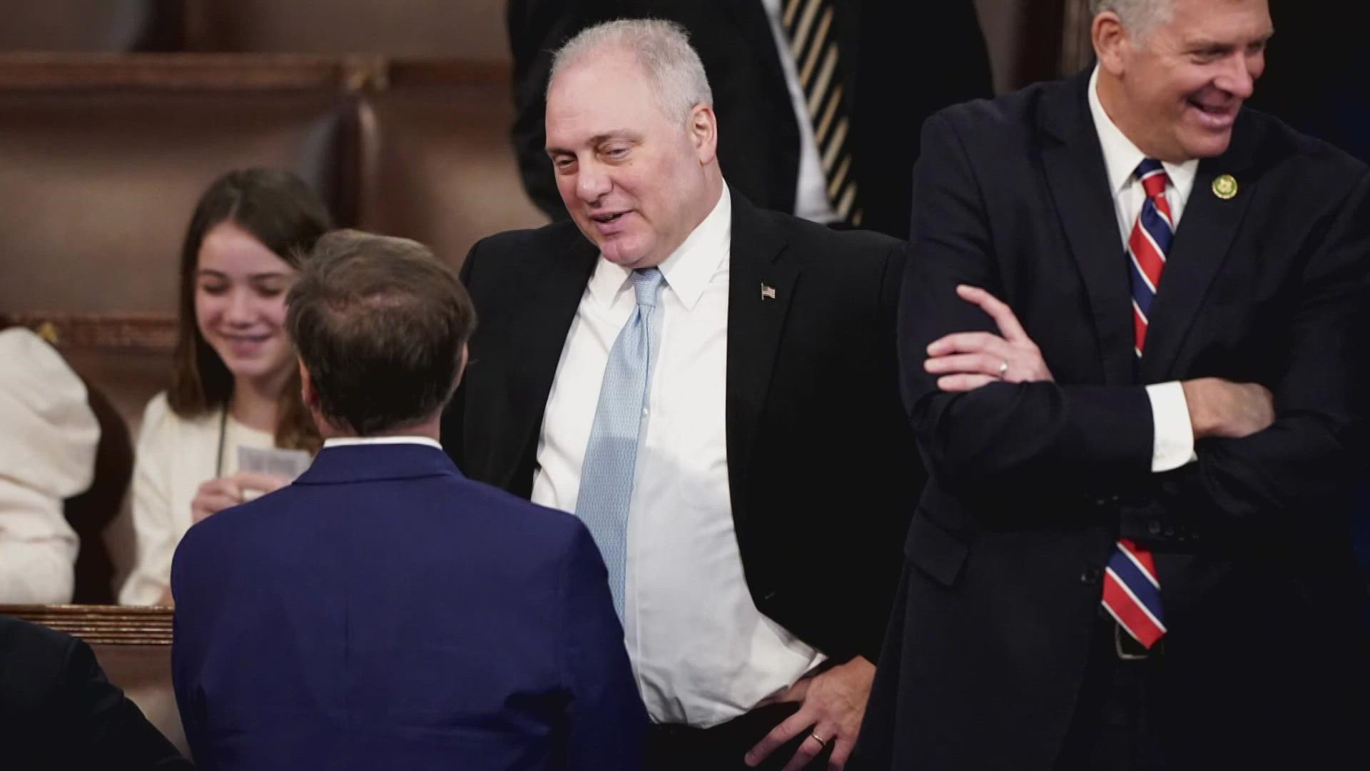 Steve Scalise may have an opportunity to become the new speaker if Kevin McCarthy gives up.