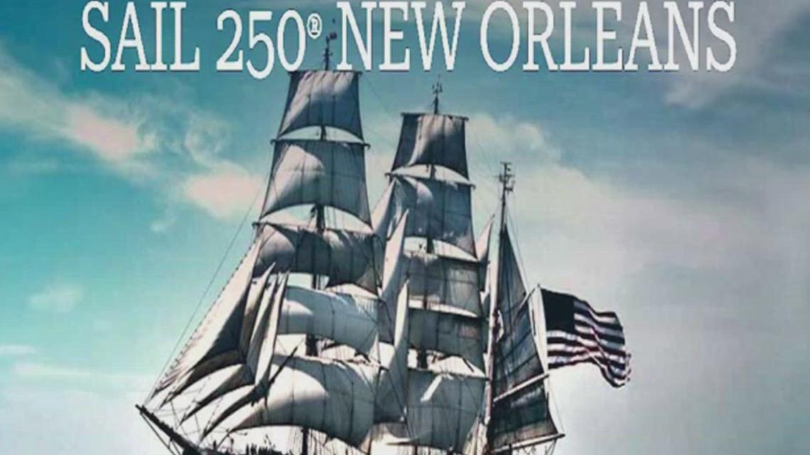 WATCH LIVE: Sail 250 celebration to light Downtown New Orleans with fireworks