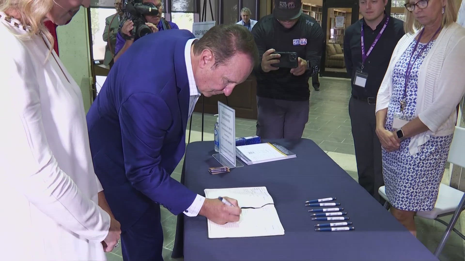 Day two of qualifying saw two more major candidates officially join the race for Louisiana governor.