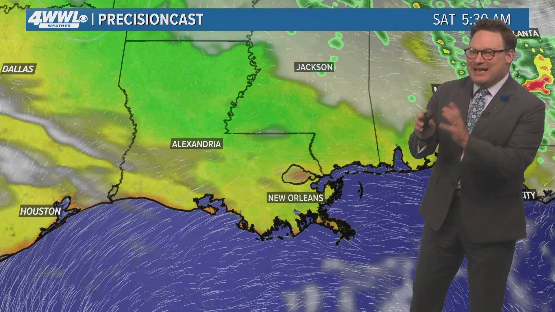 Evening forecast with WWL Louisiana's Chris Franklin for Sept. 12, 2024.