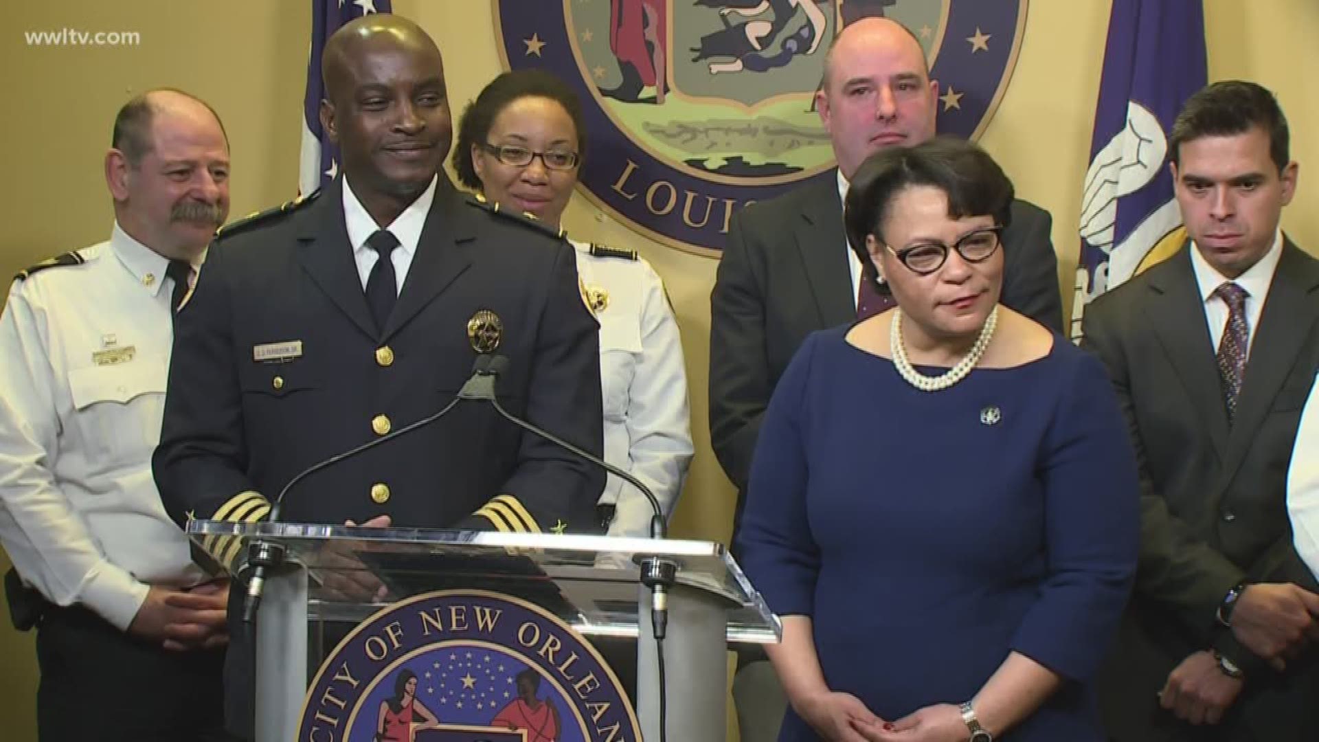 Mayor LaToya Cantrell said New Orleans Police Cmdr. Shaun Ferguson will be the department's next superintendent.