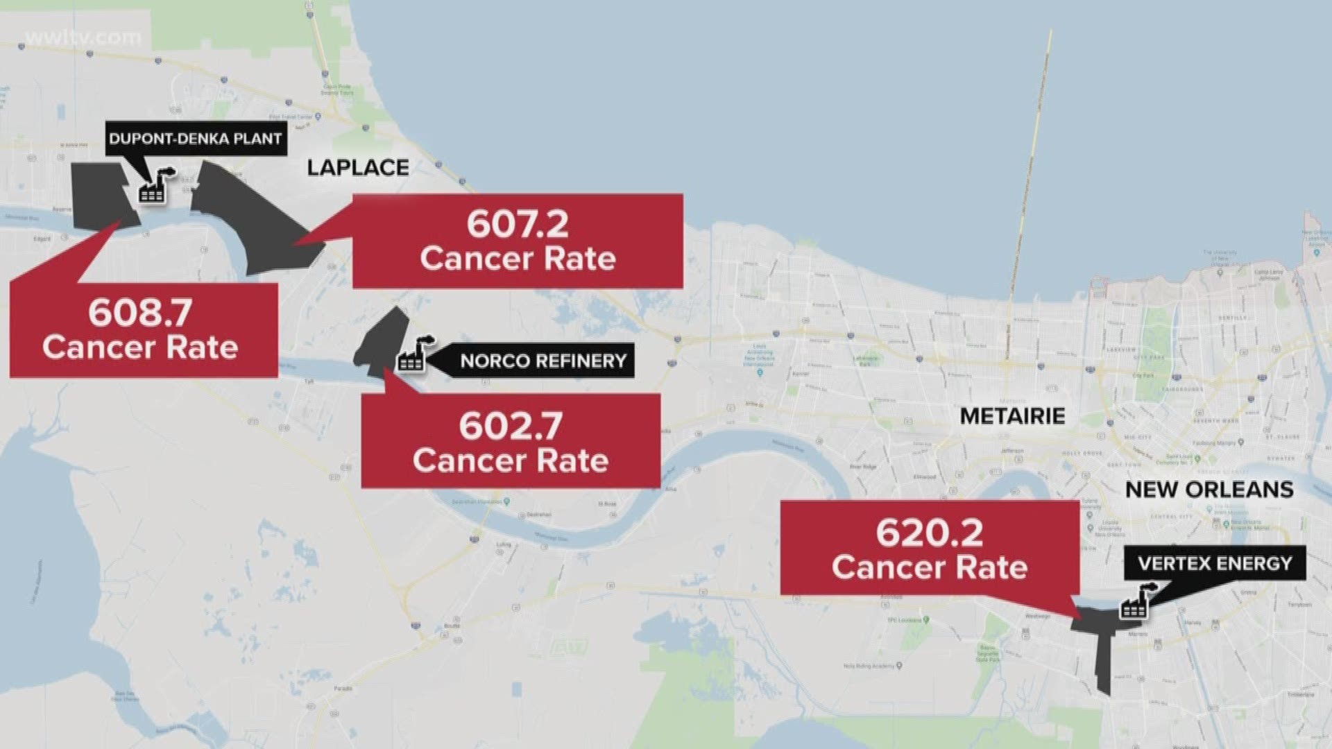 Toxic Truth New report raises 'Cancer Alley' concerns