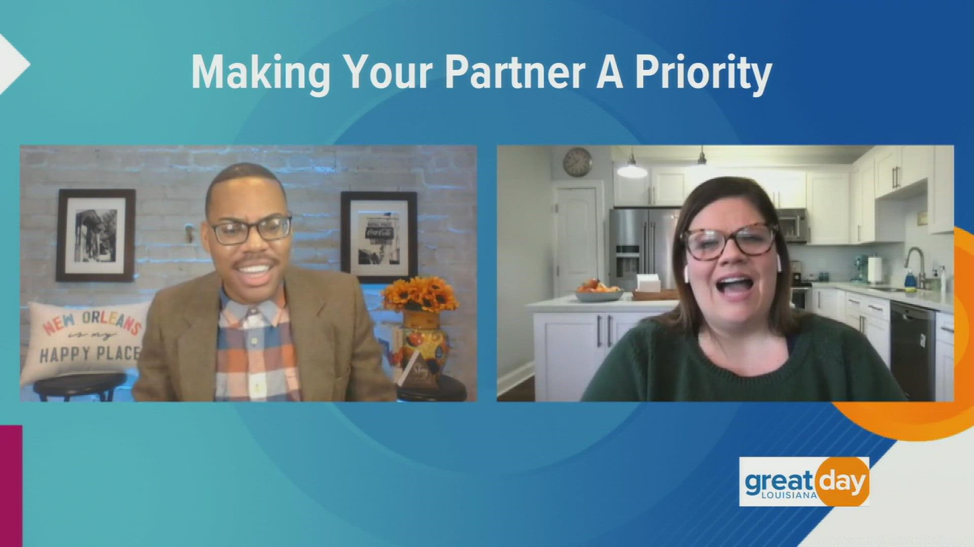 Lifestyle blogger Kenlie Fite shared some tips on how to make your partner a priority this Valentine's Day and all year.