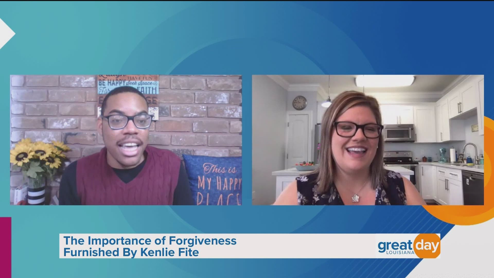 Kenlie Fite discussed the importance of forgiveness and shared some tips on how to forgive better.