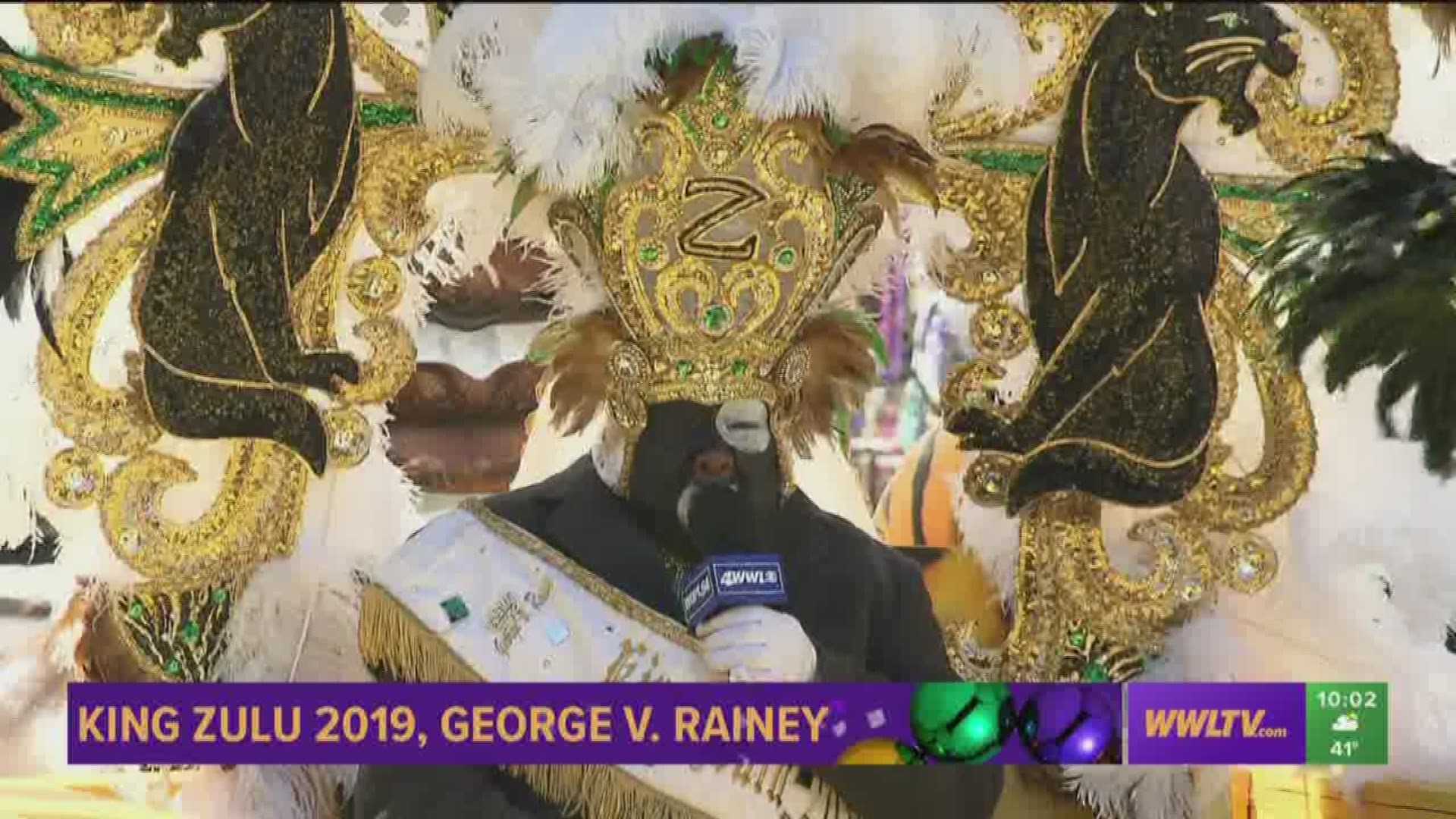 King Zulu 2019, George V. Rainey said this will be the best Mardi Gras yet.