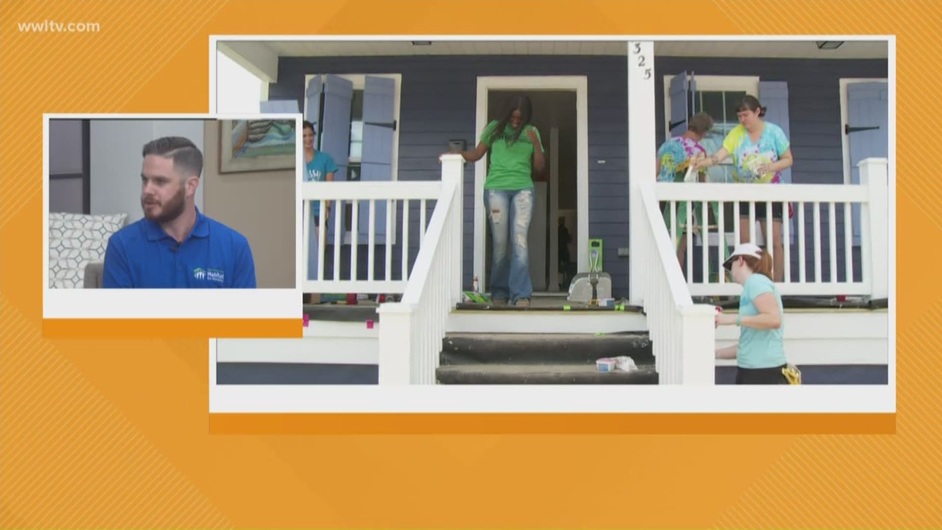 Andrew Bagnato from the New Orleans Area Habitat for Humanity sits down with Sheba to discuss the process of purchasing a home through the program.