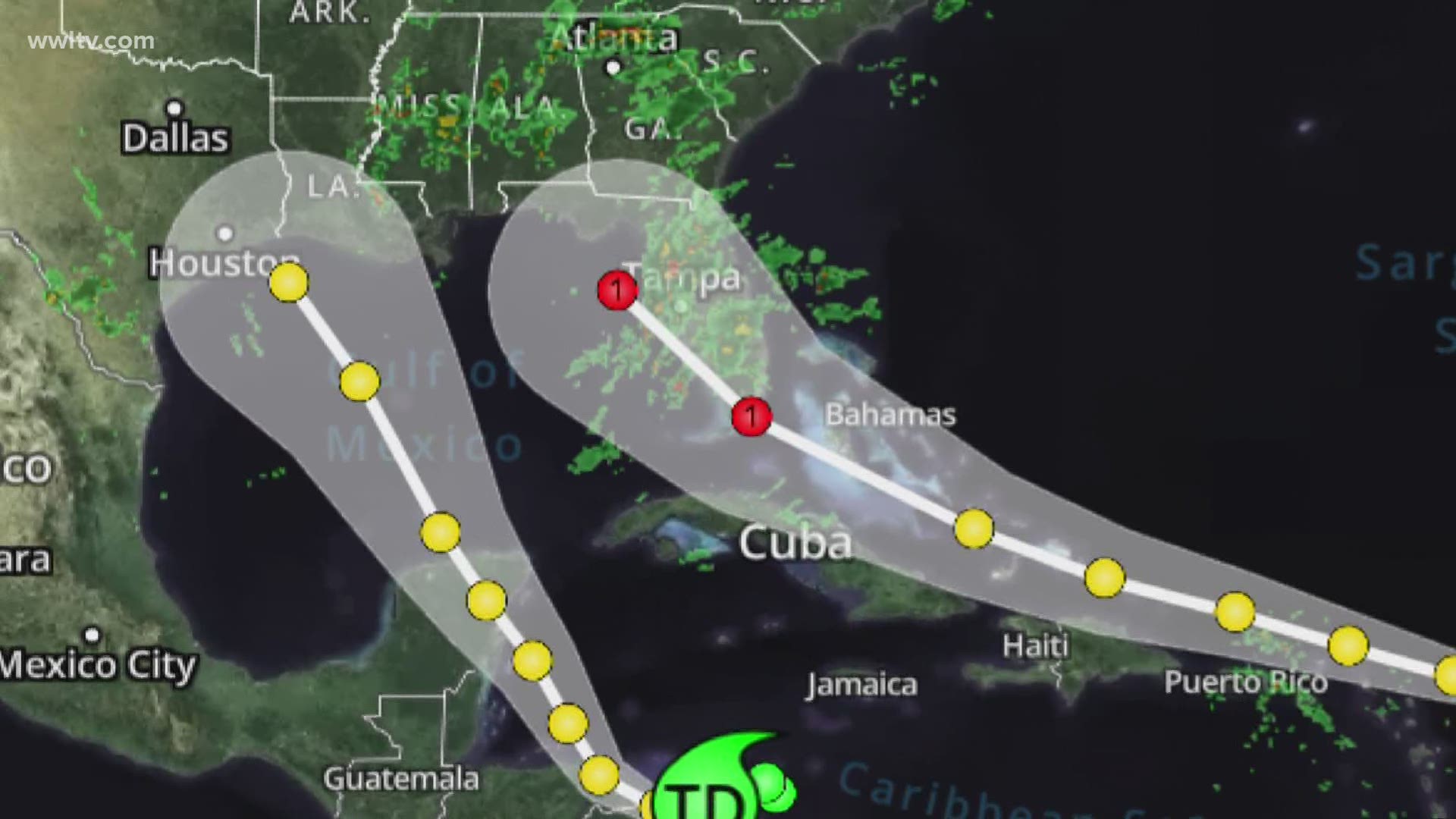 “It will be interesting to see what two storms do in the Gulf,” said Valiente. “We’re in a standby wait and see mode, but we’re 110% storm ready right now.”