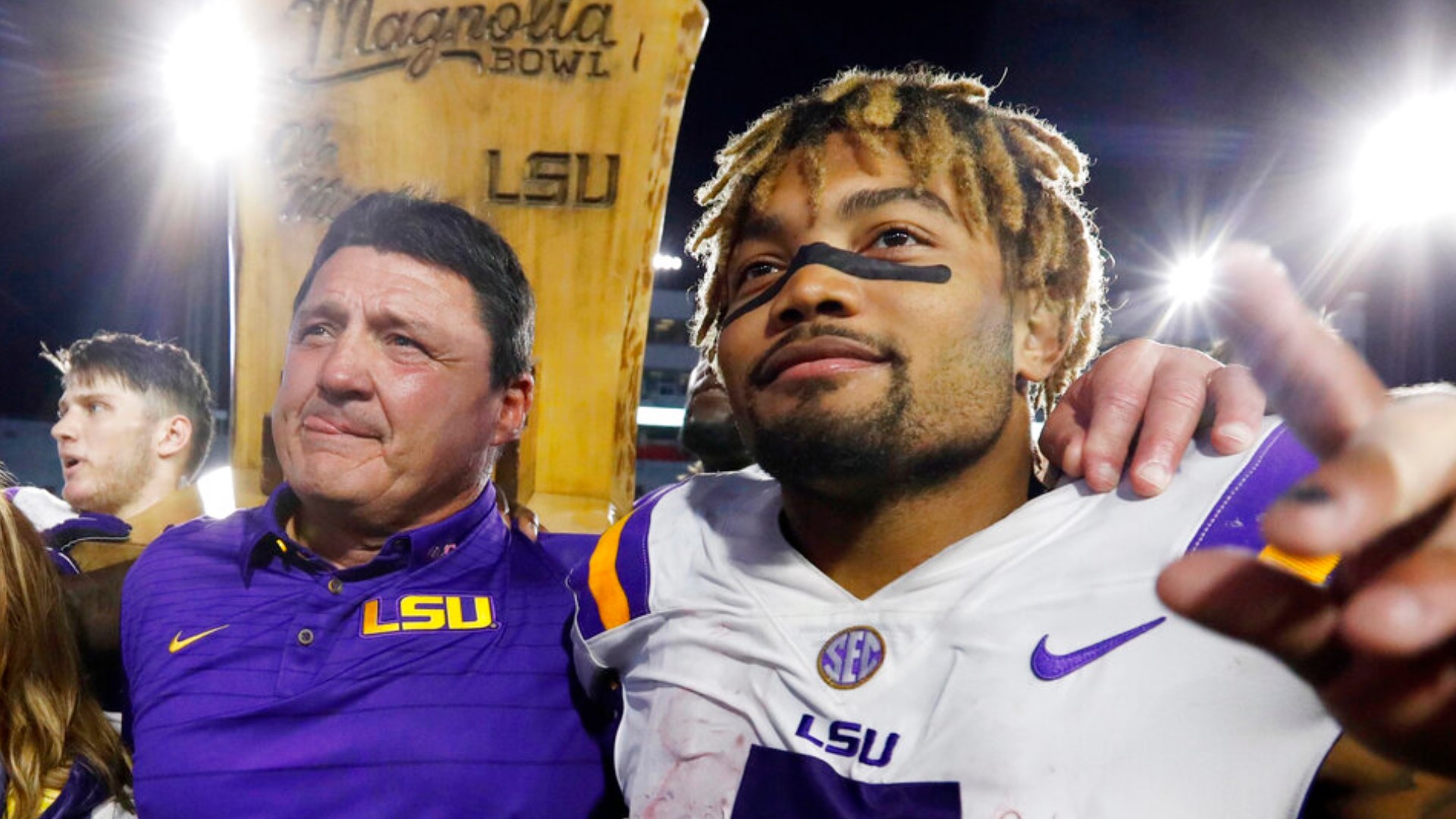 The amended lawsuit also said Ed Orgeron failed to report the rape.