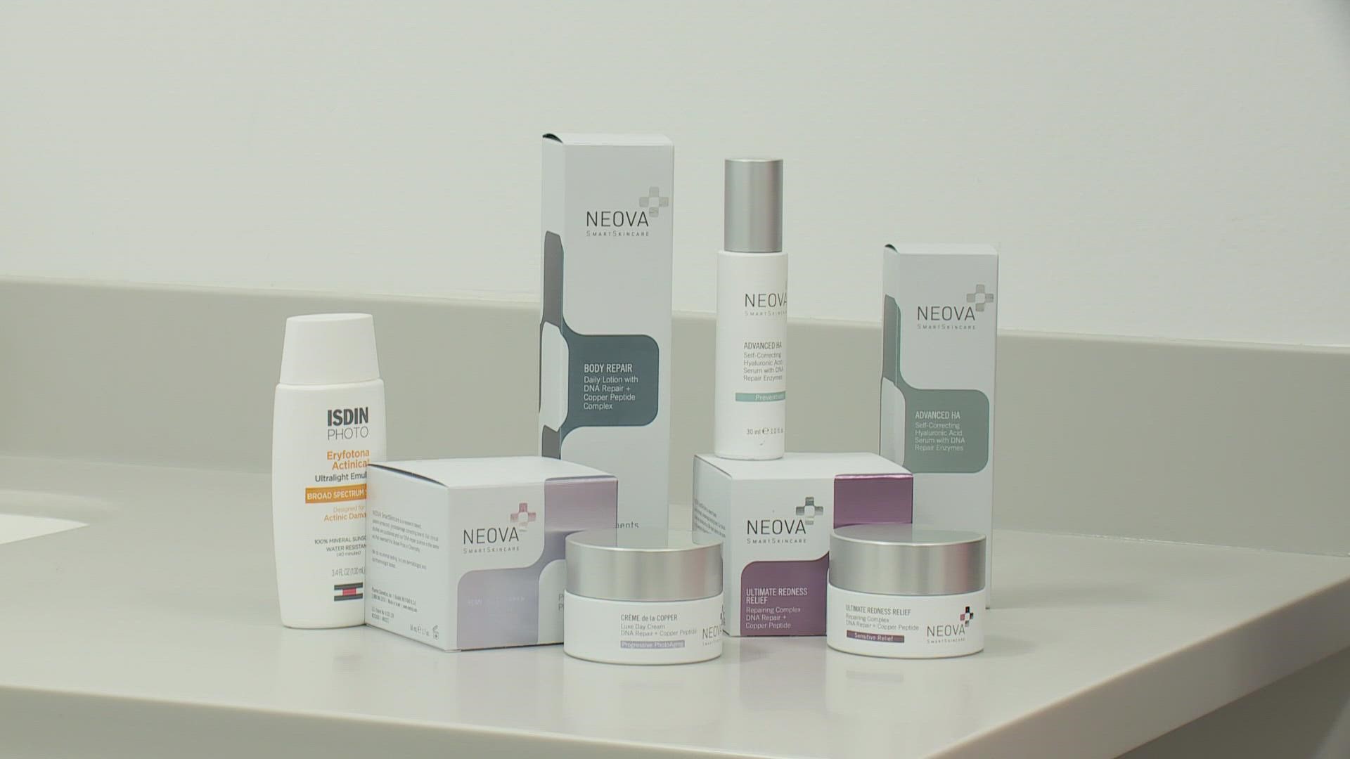 New creams are being used to repair previous genetic damage to various skin cells.