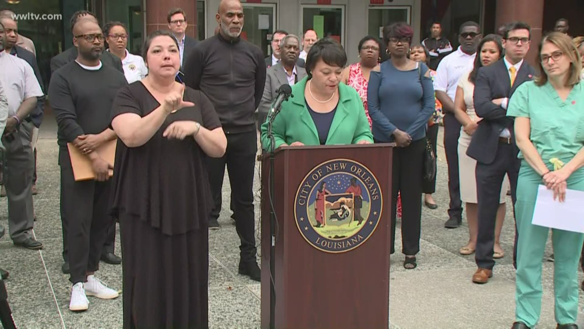New Orleans Mayor LaToya Cantrell announced tougher regulations in the city to slow the spread of coronavirus and COVID-19.