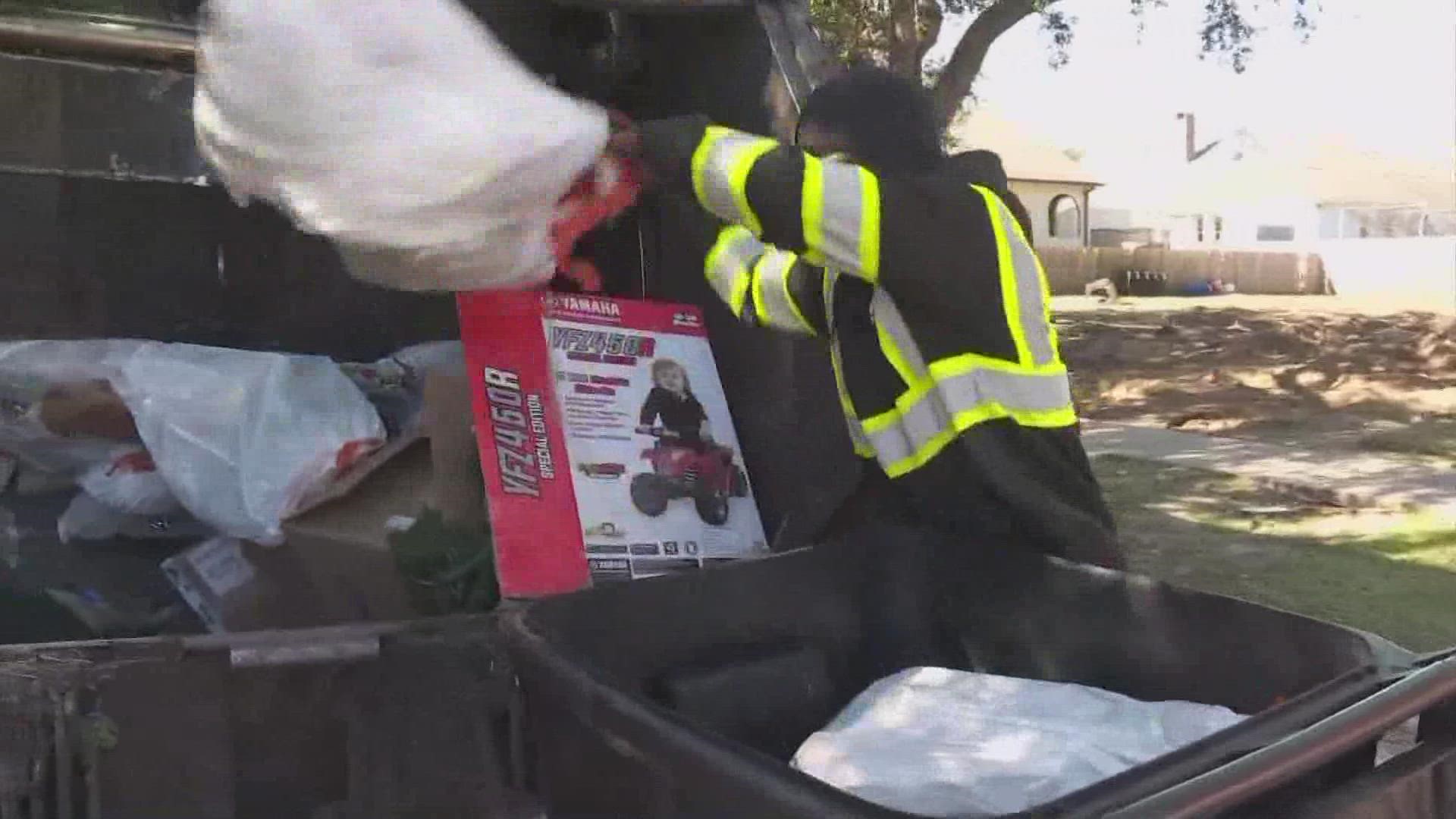 New trash haulers were expected to take over service in half of New Orleans in less than a month and that may or may not happen.