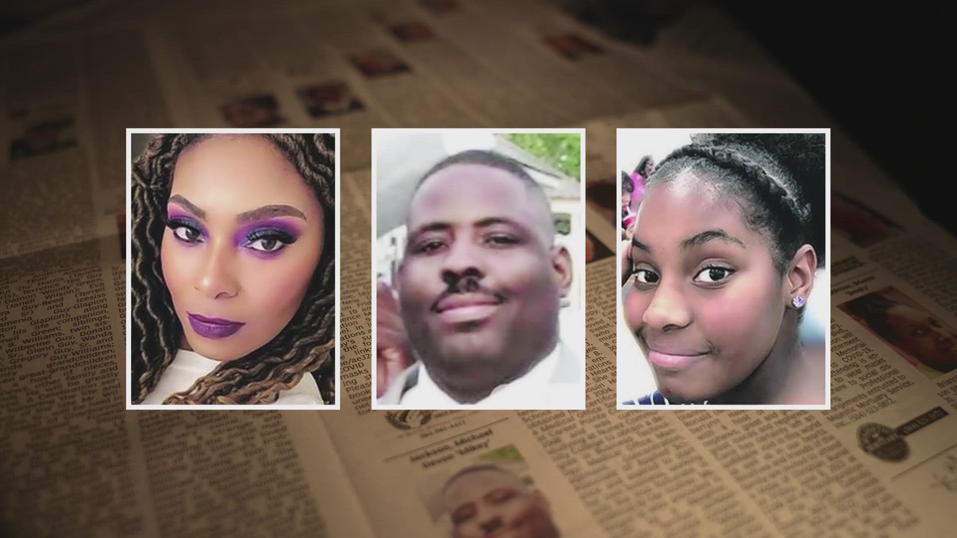 A New Orleans family is preparing to bury three loved ones after a trip to a high school graduation ended in a fatal car crash.