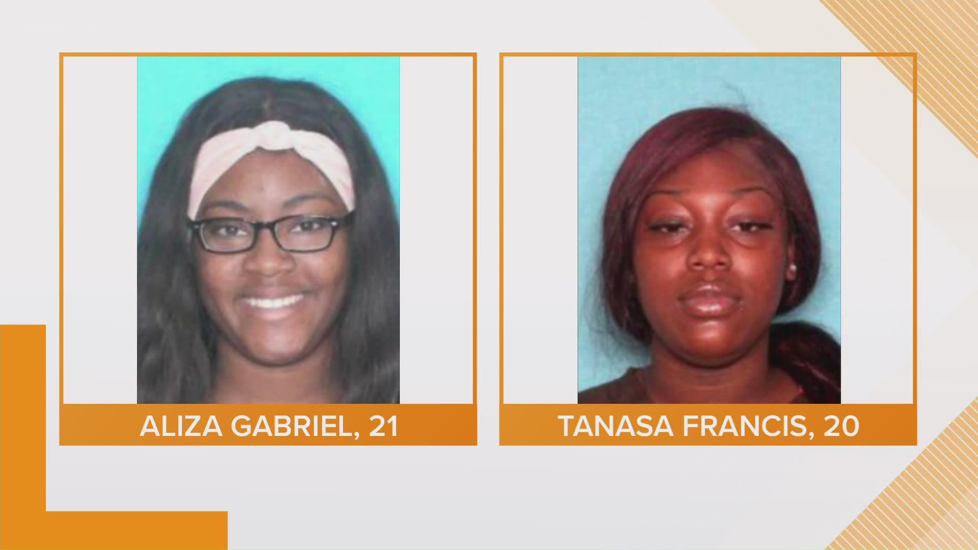 The shooting took the lives of 21-year-old Aliza Gabriel and 20-year-old Tanasa Francis. Deputies say they were attending a party when the suspect opened fire.
